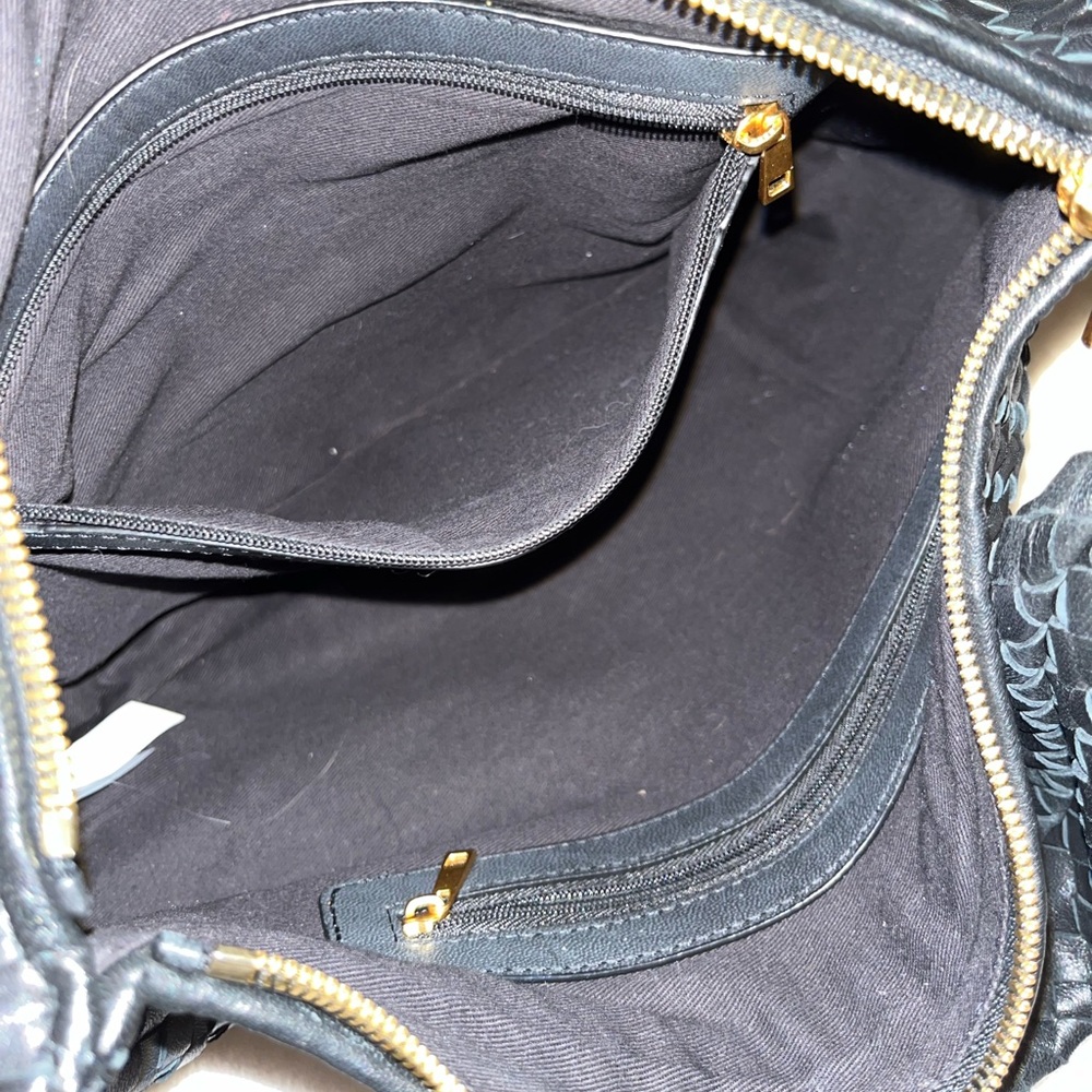 Quince Black Woven Hobo Bag - Picture 5 of 6